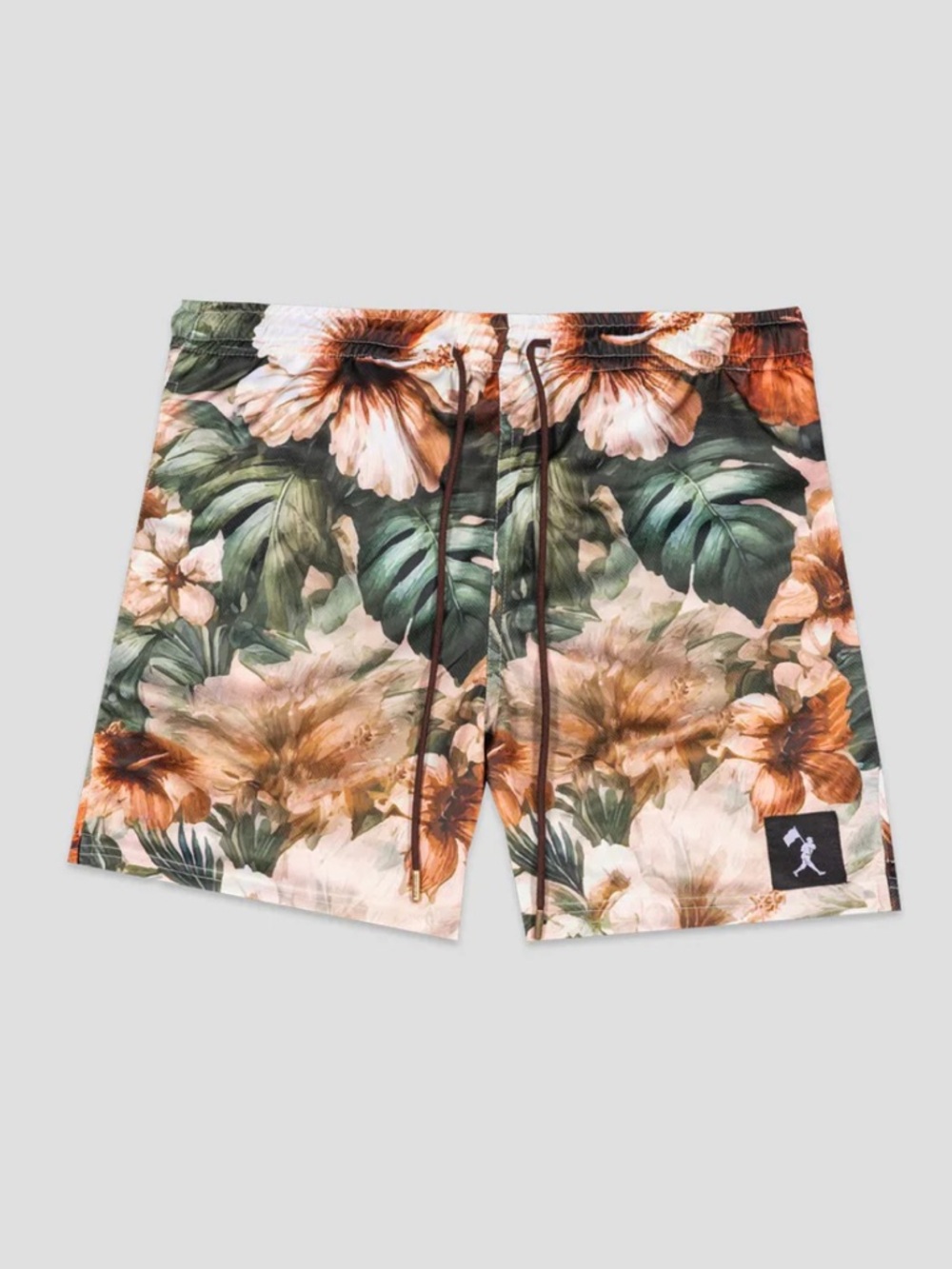 Baseballism Aloha Hibiscus Floral Mesh Shorts